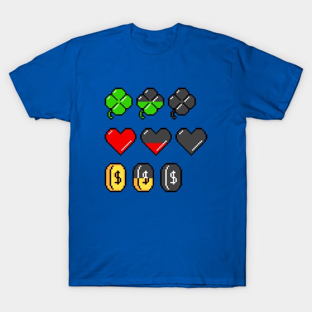 Video Game Stats T-Shirt by Tobe_Fonseca